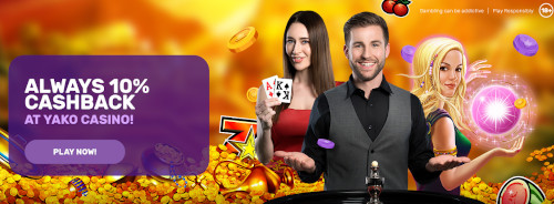 Yako Casino Cashback offer