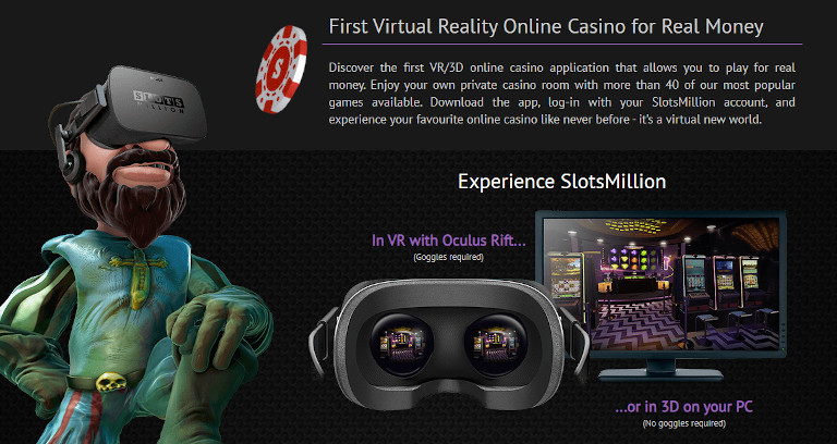 Slotsmillion Casino India In VR