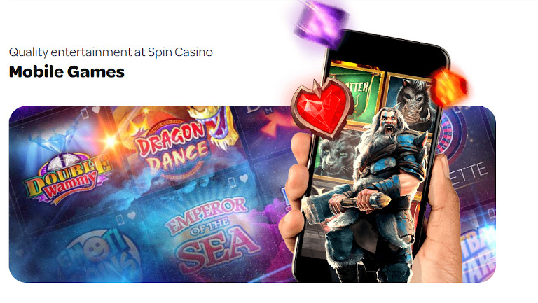 Spin Casino India Mobile Games