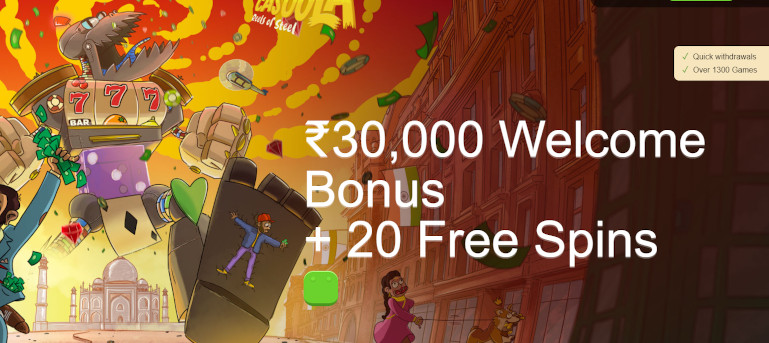 Casoola Casino India Welcome Bonus