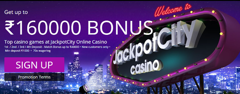 Jackpot City India Welcome Bonus