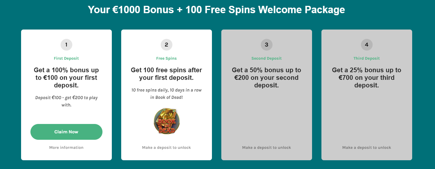 Lucky Days Casino Bonus