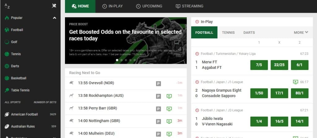 Unibet Casino Sportsbook