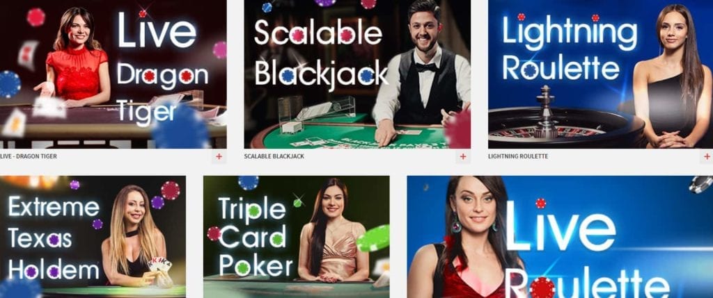 Zulabet Live Casino