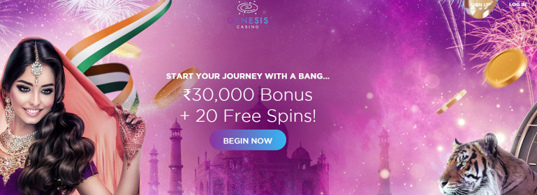 Genesis Casino India Welcome Offer